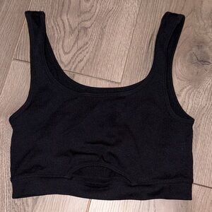 Aeropostale Black Crop Top